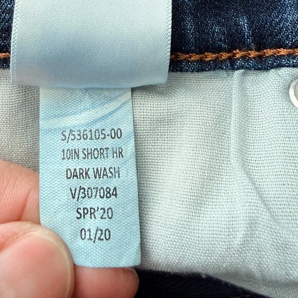 Banana Republic Factory Bermuda Denim Long Shorts Size 25/0 - Picture 7 of 8